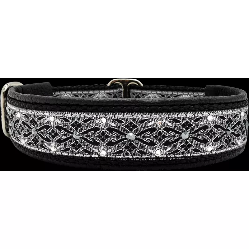 1" Black & Silver Winchester Luxe Limited Slip Collar