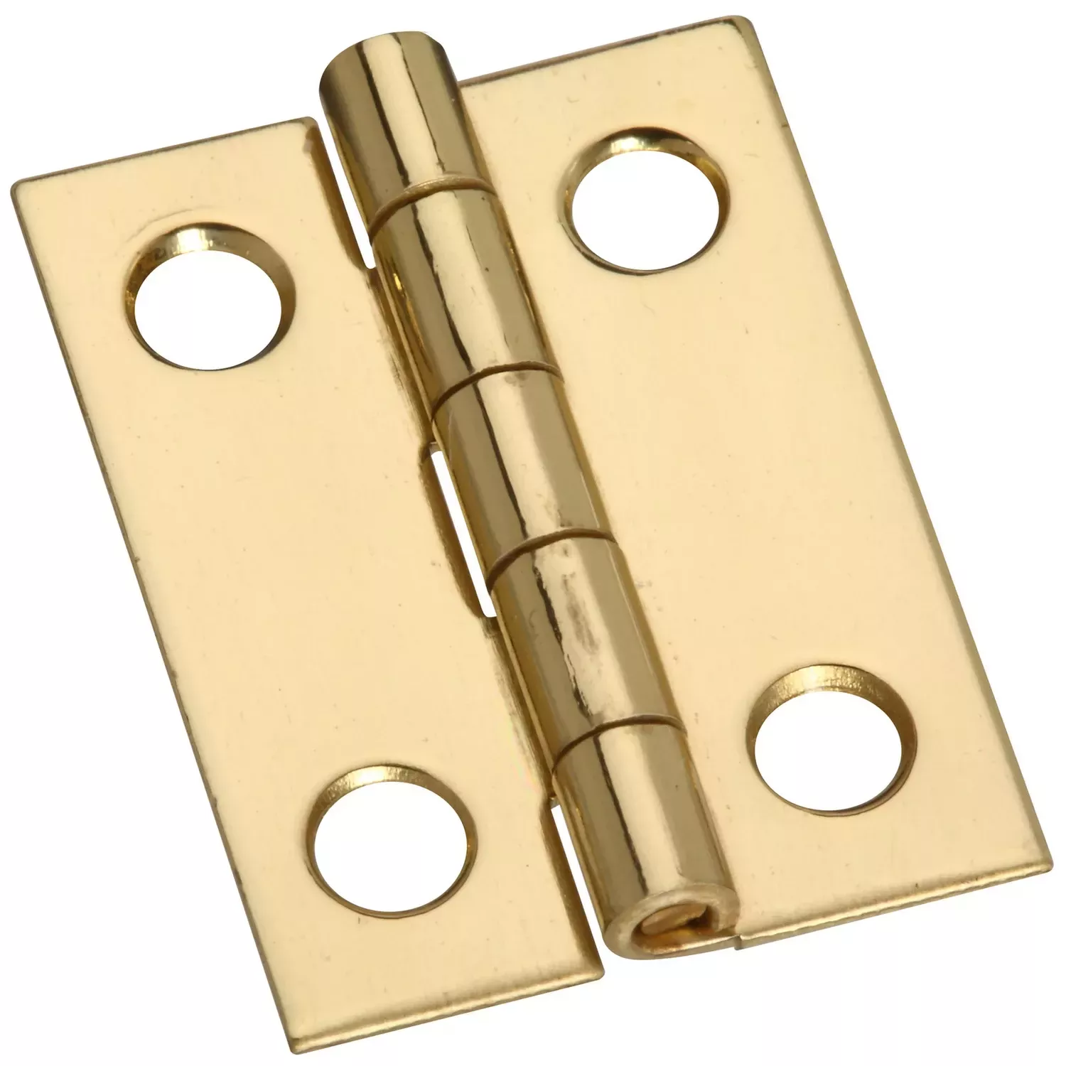 1 In. L Solid Brass Broad Hinge 1 Pk
