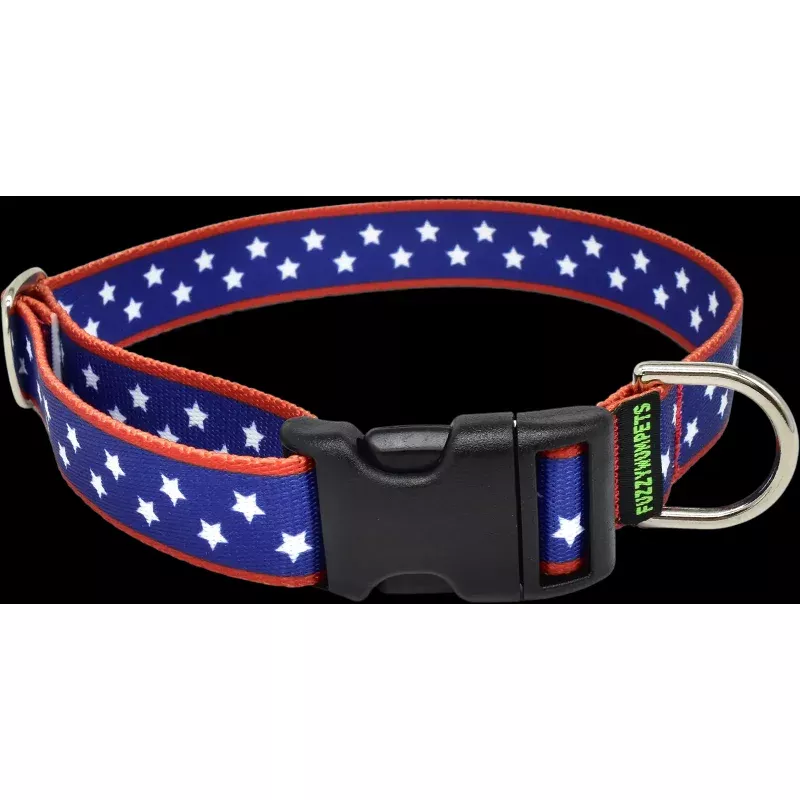 1" Simplicity Americana Buckle Collar - multiple patterns & sizes