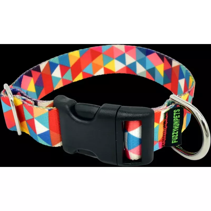 1" Simplicity Buckle Collar - multiple patterns & sizes