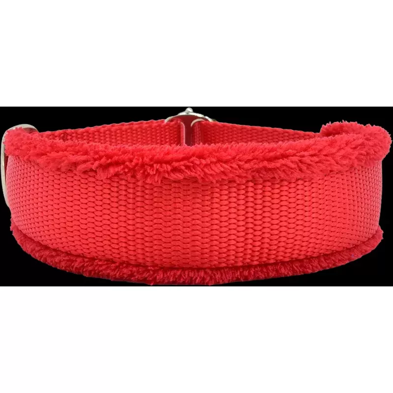 1" Solid Color Heavy Nylon Everyday Limited Slip Collar Black