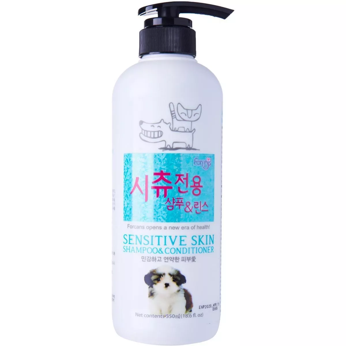 10% OFF: Forbis Sensitive Skin Shampoo & Conditioner 550ml