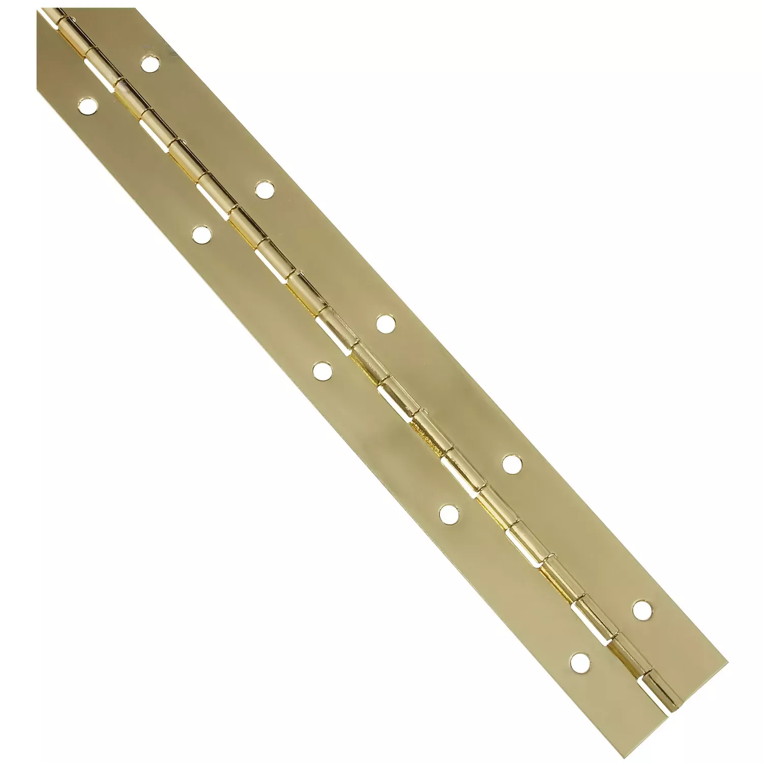 12 In. L Brass-plated Continuous Hinge 1 Pk