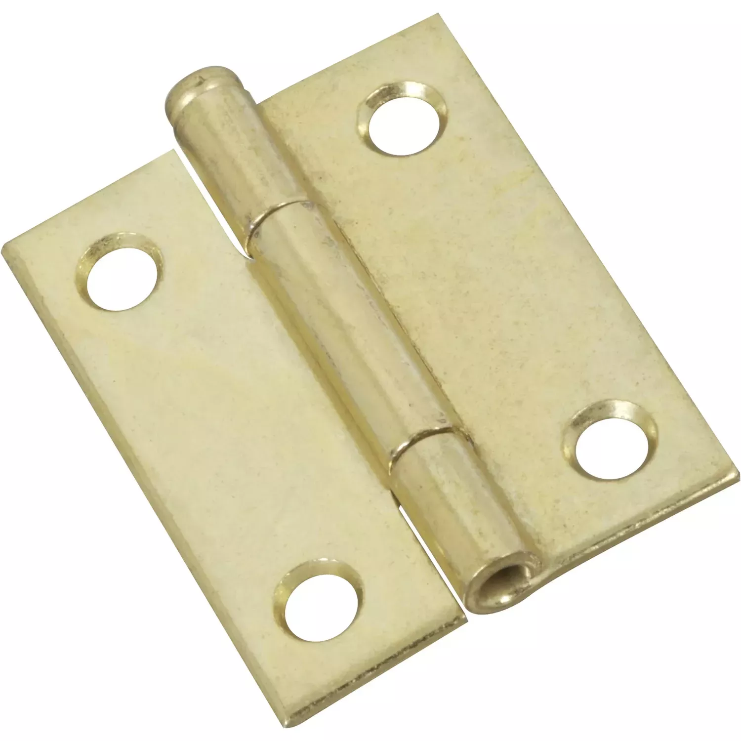2 In. L Brass-plated Door Hinge 1 Pk