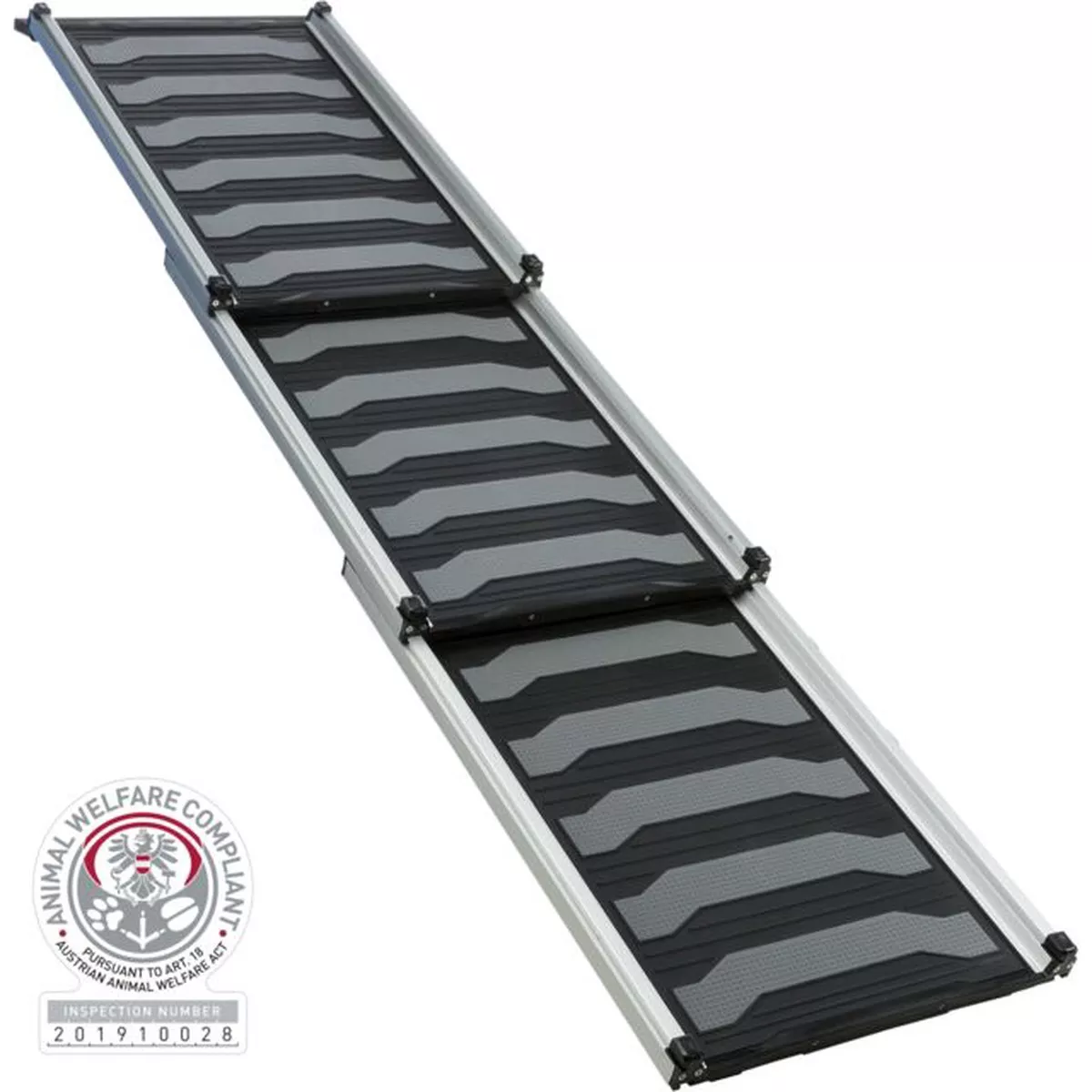 3-Step Telescope Ramp, aluminium/TPR