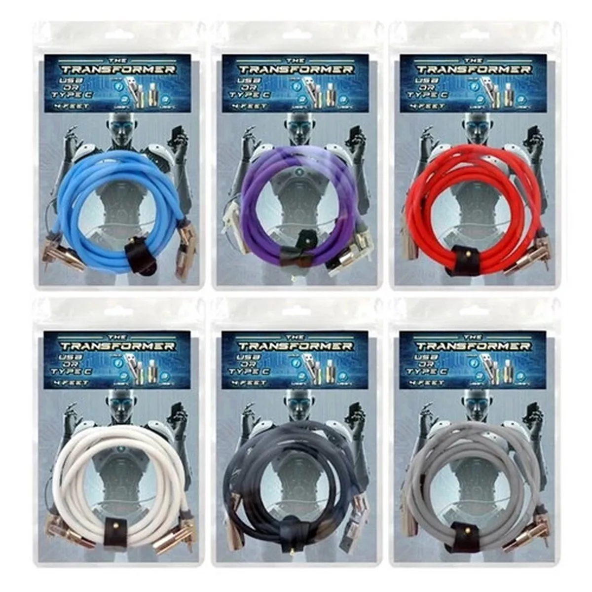 4 in 1 Phone Charging Cable