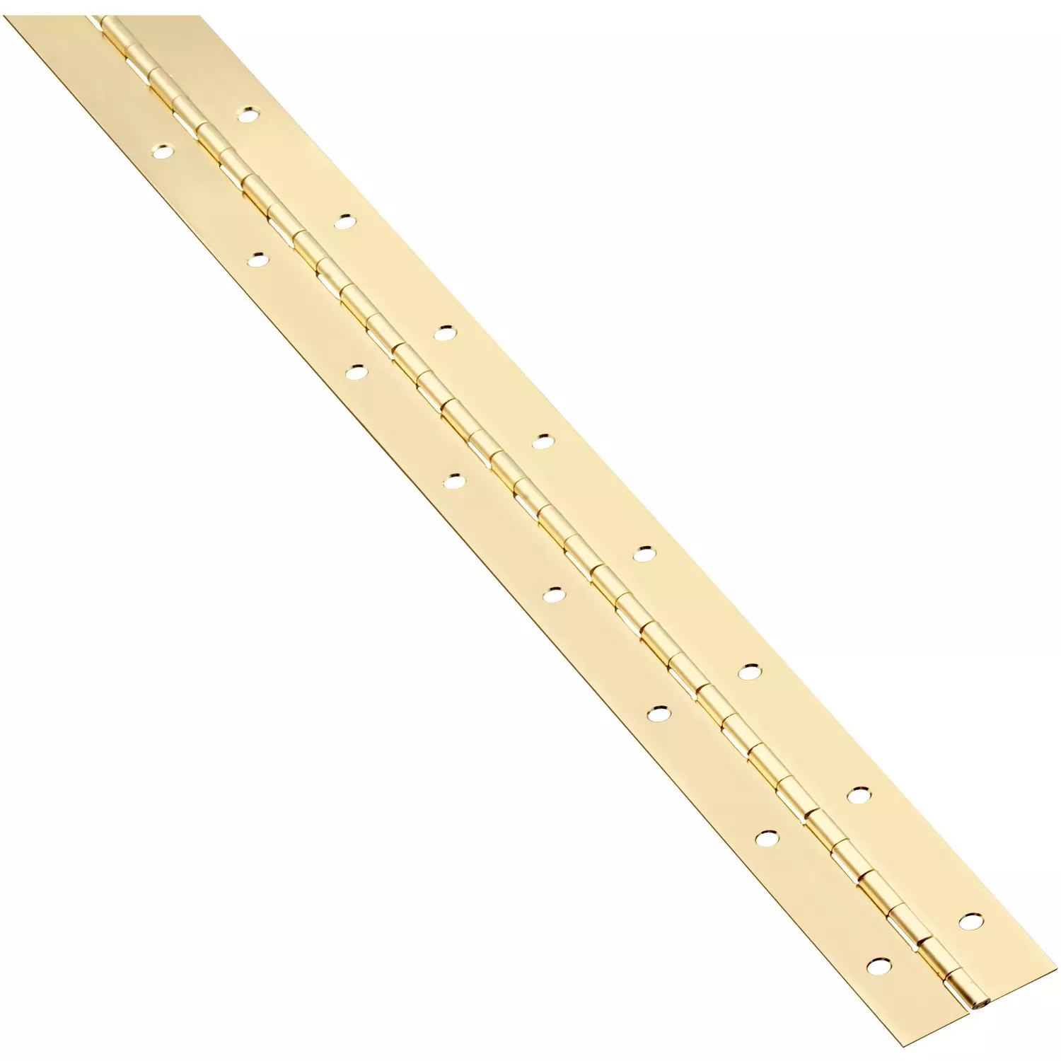 48 In. L Brass-plated Continuous Hinge 1 Pk