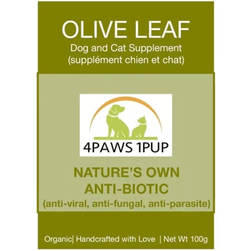 4Paws 1Pup - Olive Leaf Powder 100g