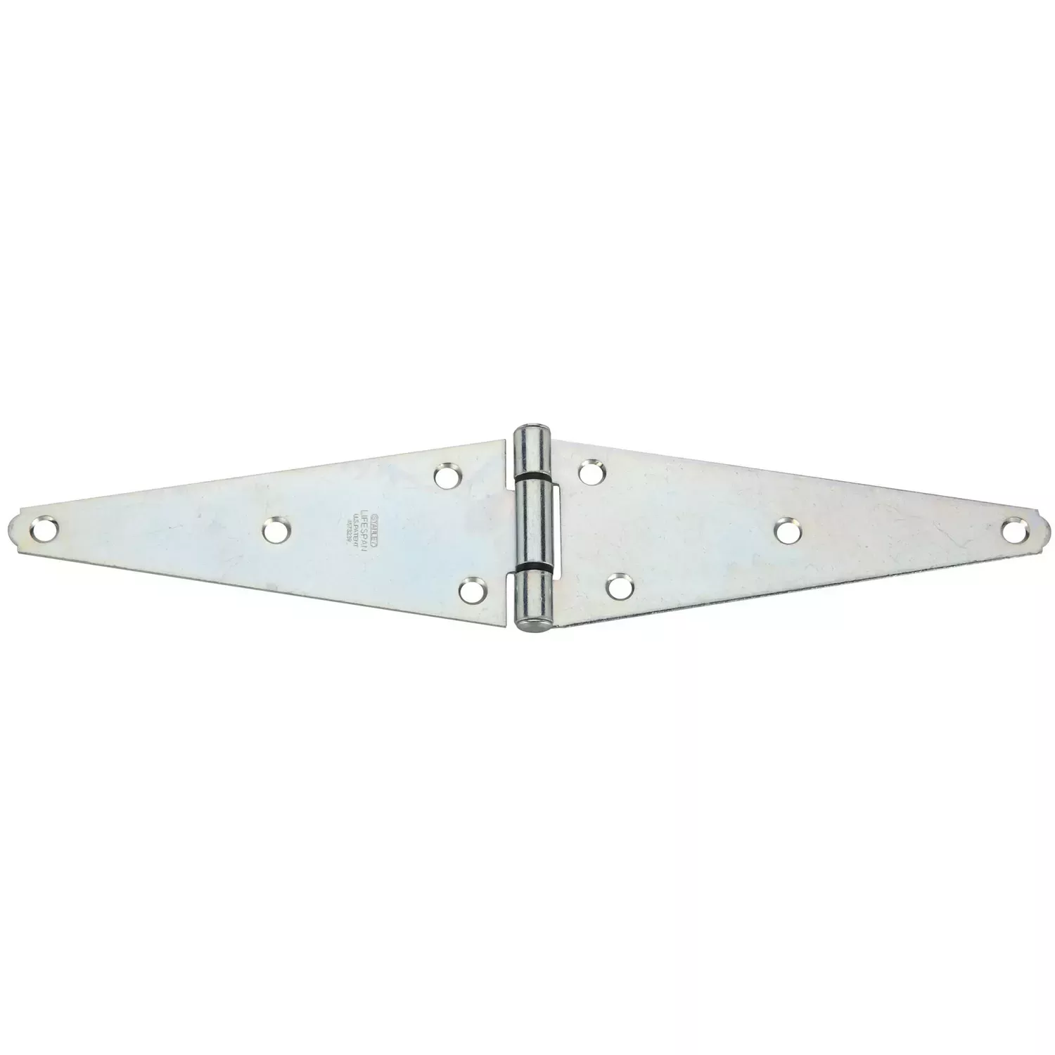 8 In. L Zinc-plated Heavy Strap Hinge 1 Pk