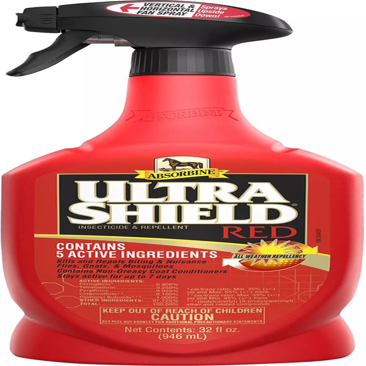 Absorbine Ultrashield Red Insect & Repel Spray – 32 OZ