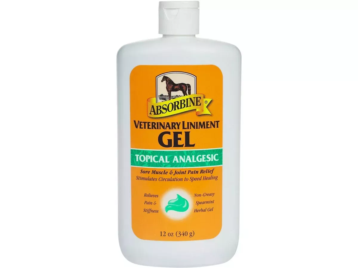 ABSORBINE VETERINARY LINIMENT GEL 12 OZ