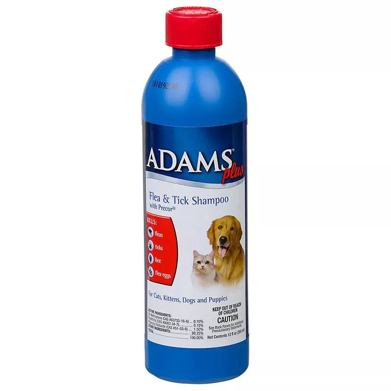 Adams Plus Flea & Tick Shampoo 12oz
