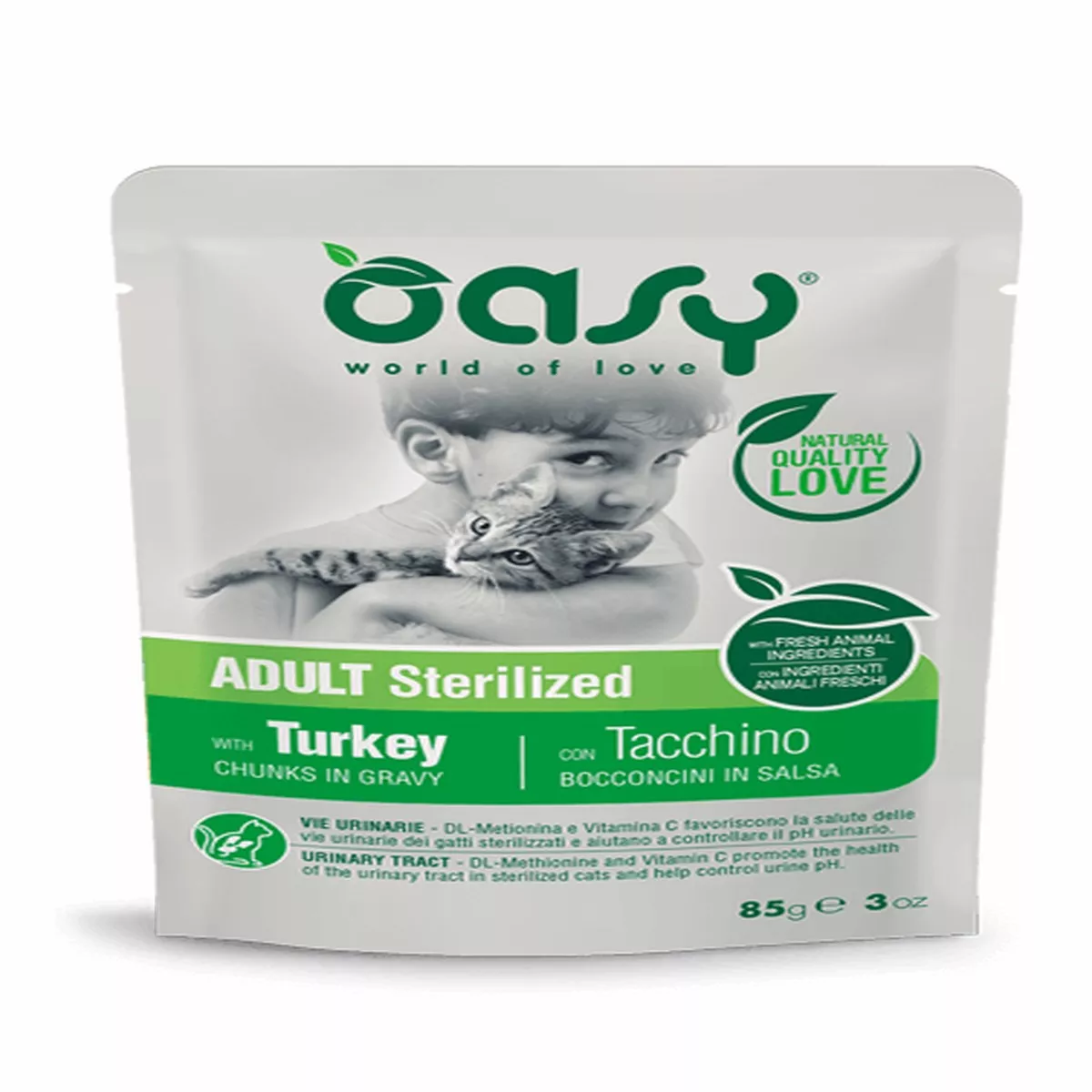 ADULT STERILIZED WITHTURKEY