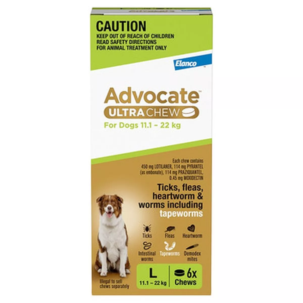 Advocate Ultra Chew for Large Dogs