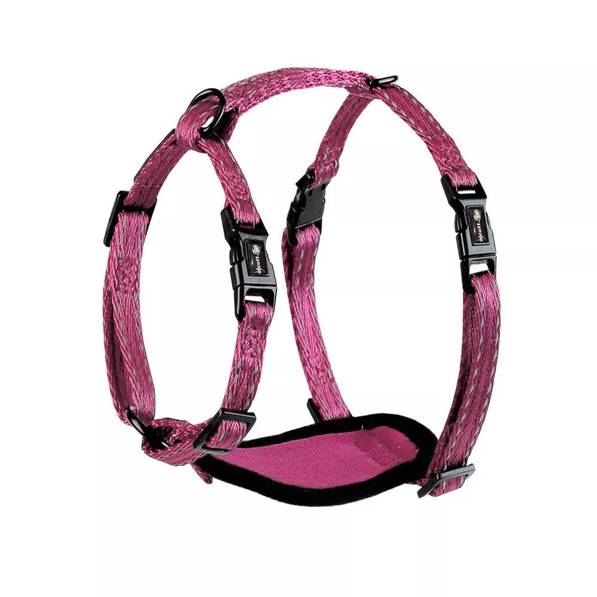 Alcott Adventure Adjustable Dog Harness, Pink