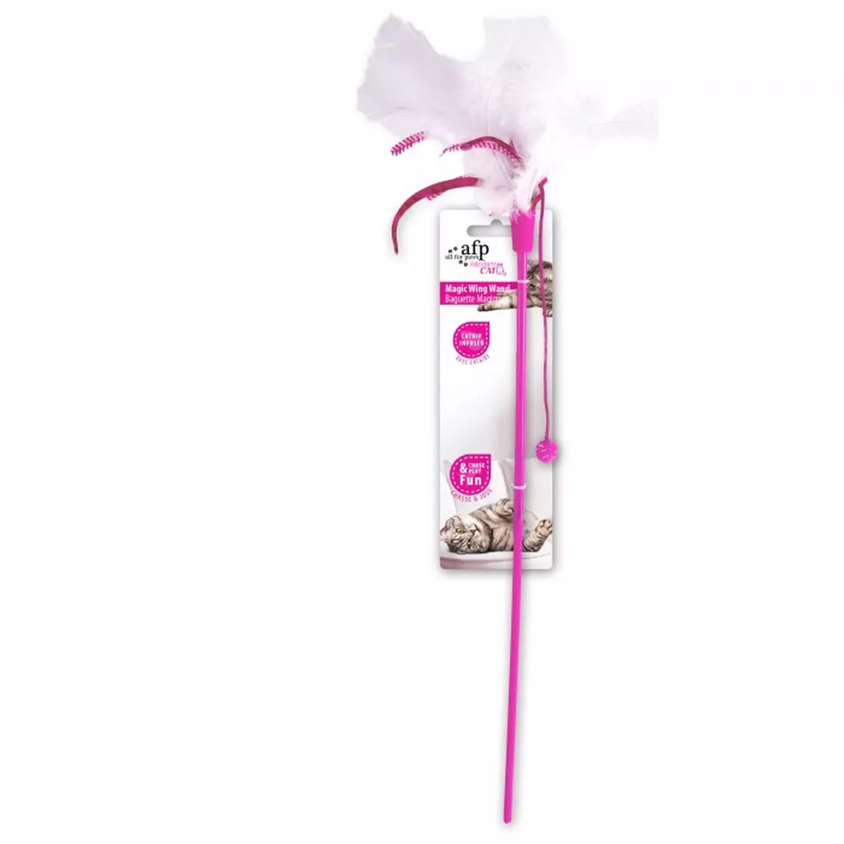 All For Paws Modern Cat Magic Wing Wand Cat Toy