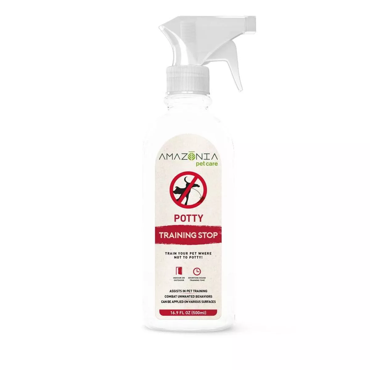 Amazonia Potty Training Stop for Dogs, 16.9-oz