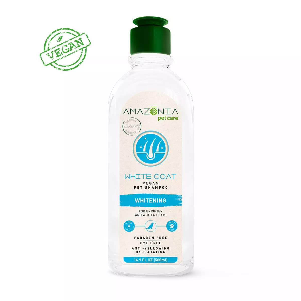 Amazonia White Coat Pet Shampoo, 16.9-oz