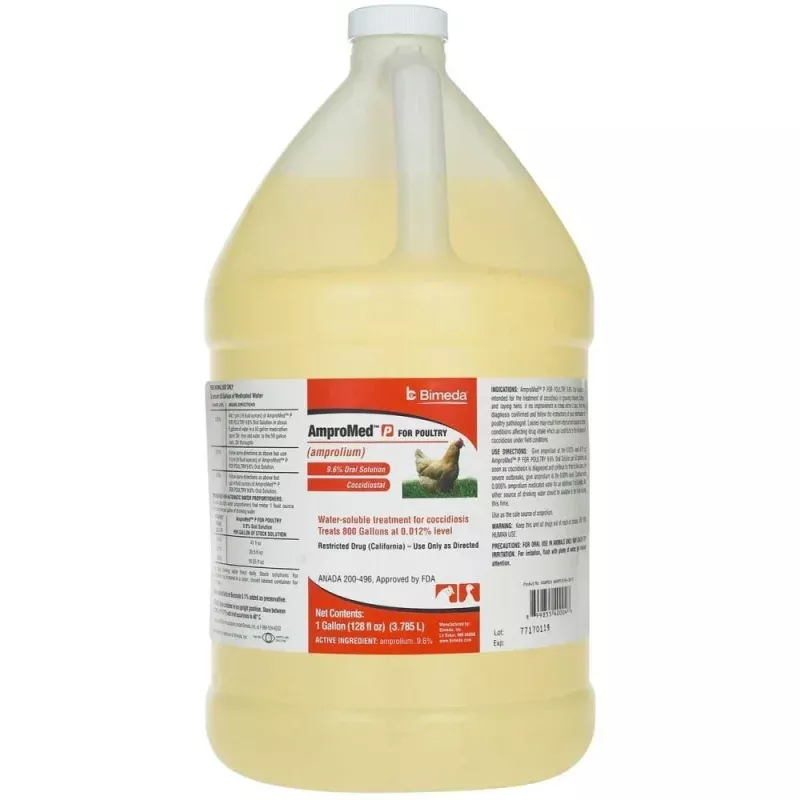 AmproMed for Poultry, Gallon Clear