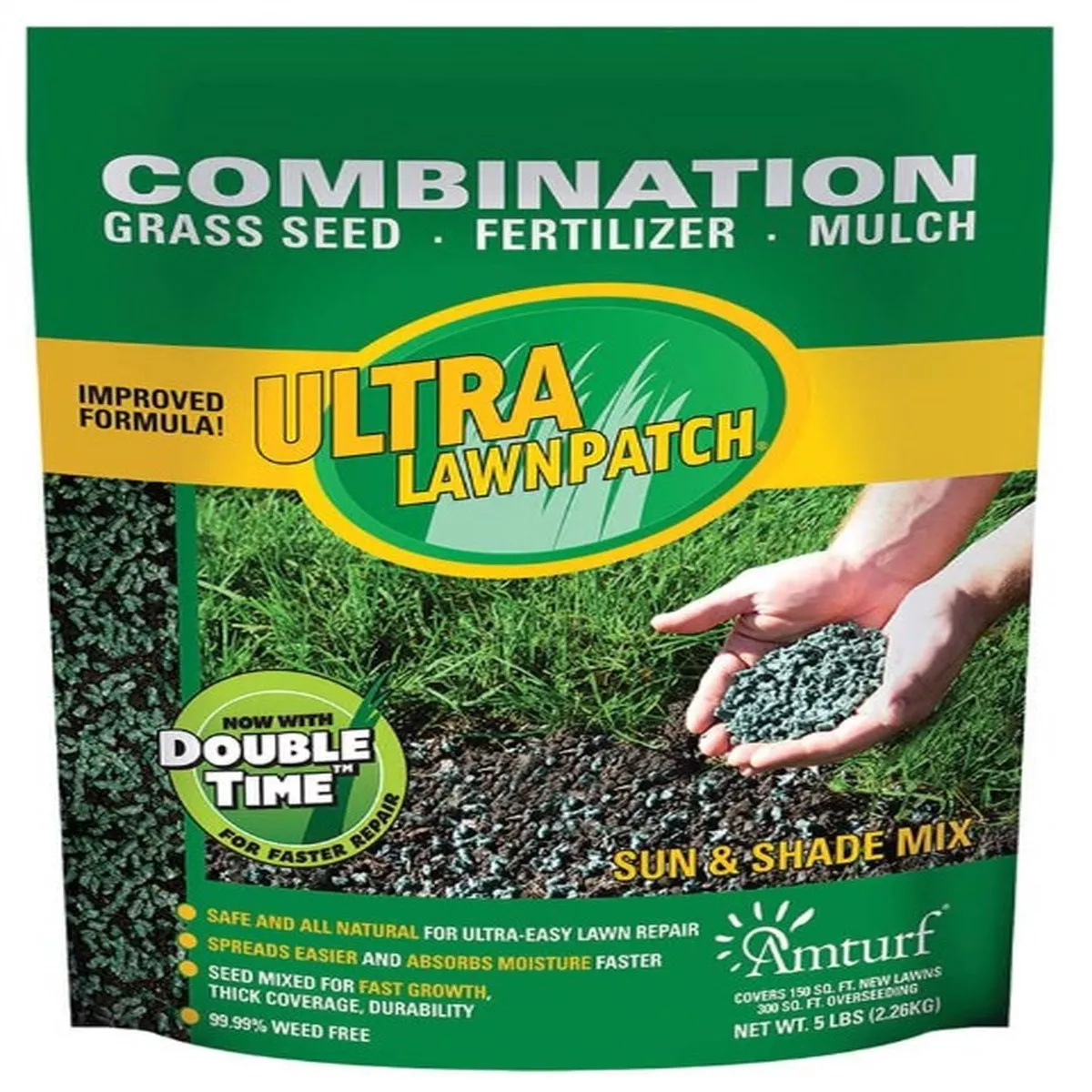 Amturf Ultra Lawn Patch, 5 lb