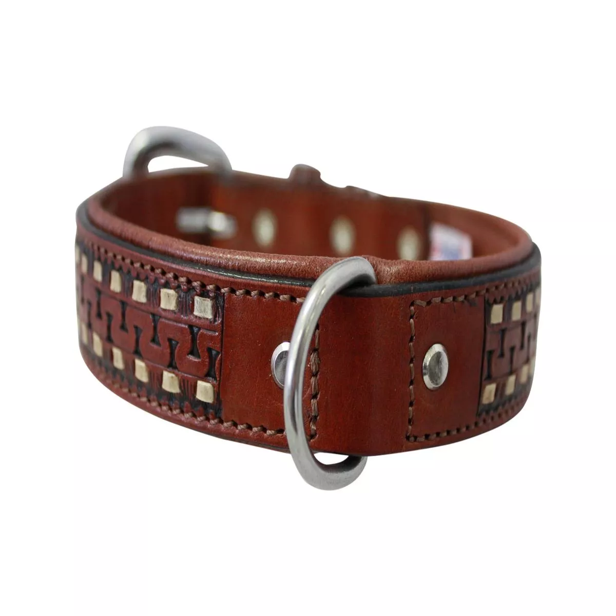 Angel Tulsa Dog Collar, Brown