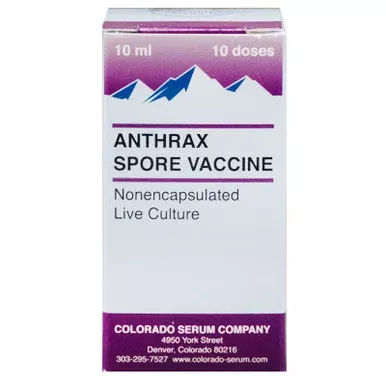 ANTHRAX SPORE VACCINE 10DS