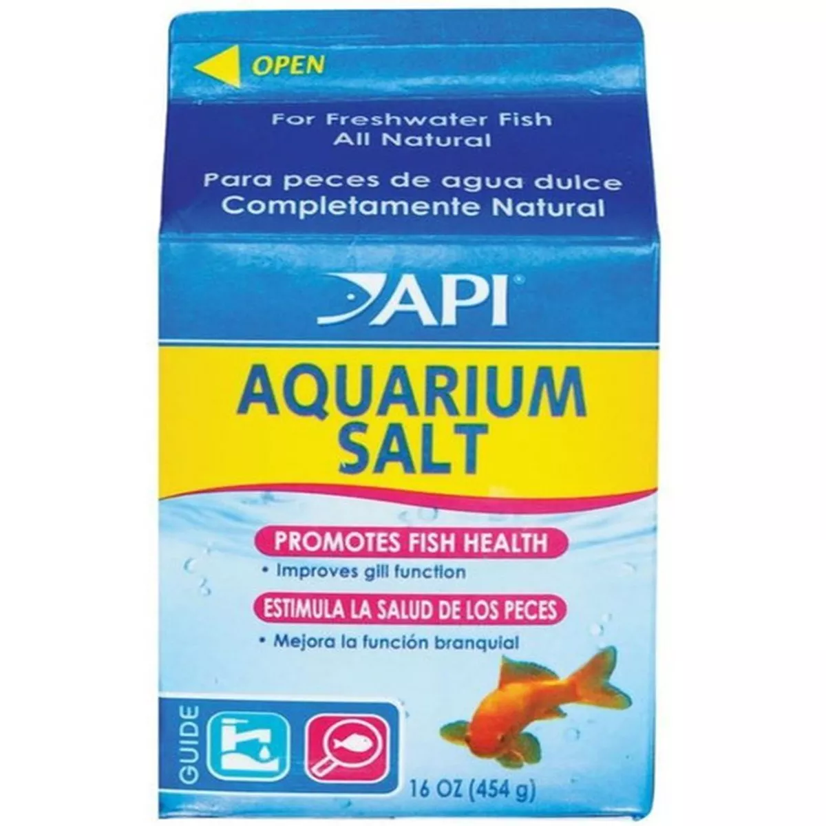 API Freshwater Aquarium Salt 16oz Carton