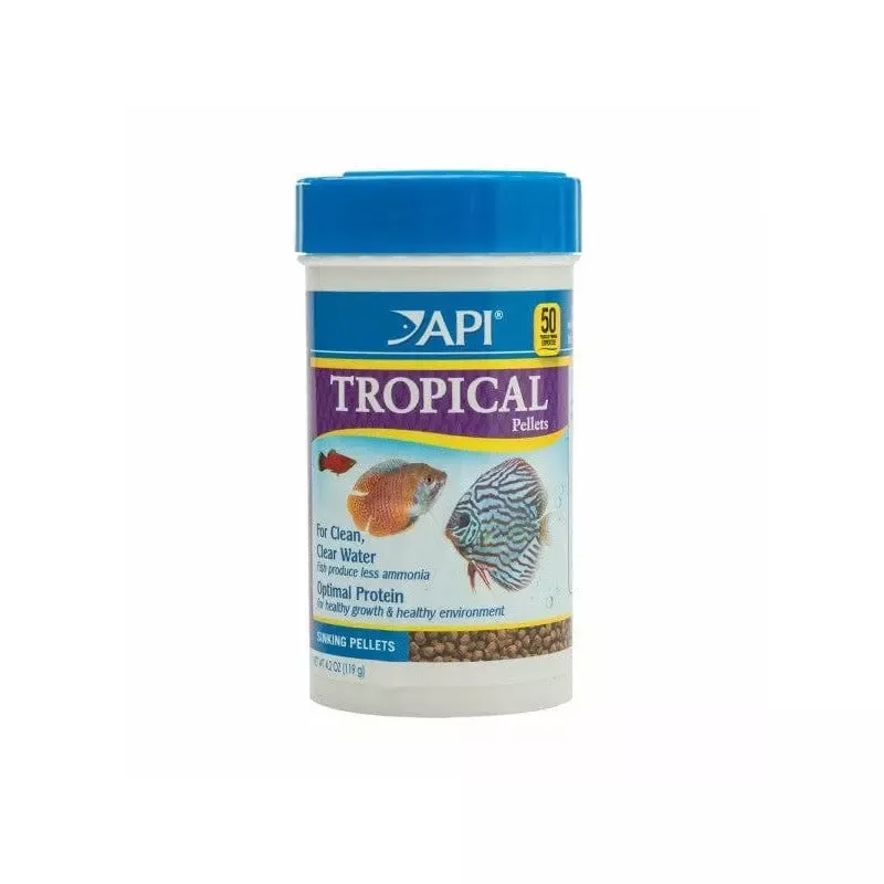 Api Pellets Tropical Fish Food, 1.6 Oz
