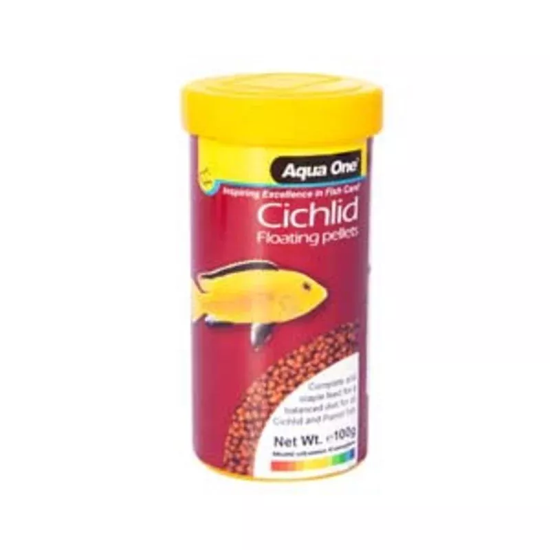 Aqua One – Cichlid Floating Pellet 100g