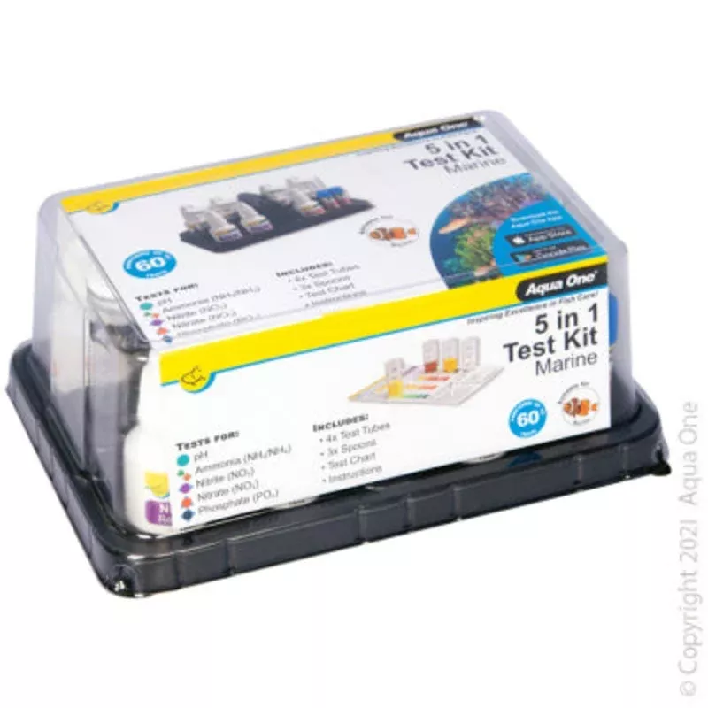 Aqua One – Test Kit 5In1 Marine