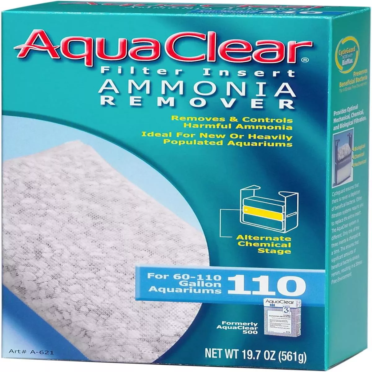 Aquaclear Ammonia Remover Filter Insert (60 – 110 Gallon)