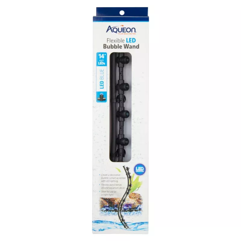 Aqueon Flexible LED Bubble Wand Blue