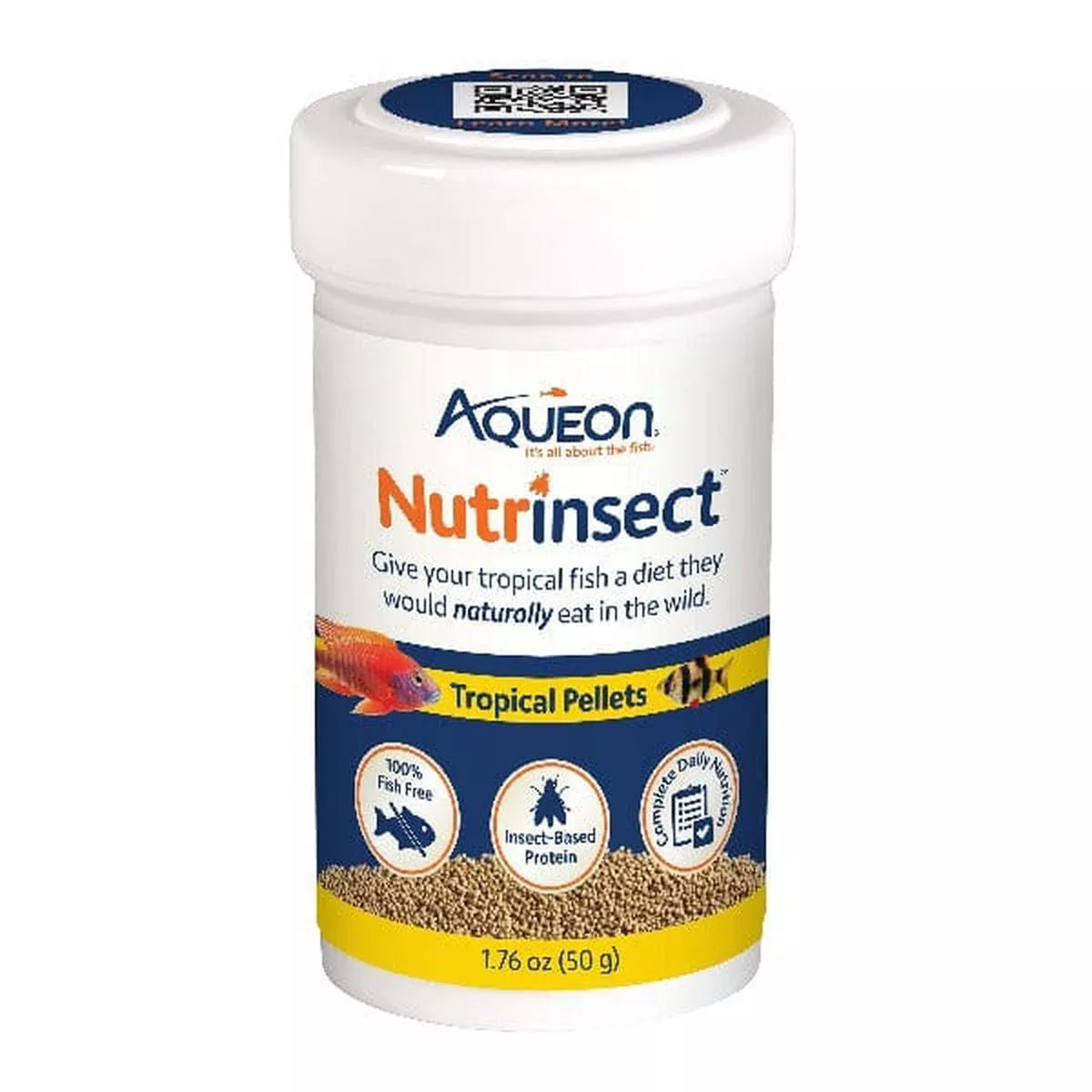 Aqueon Nutrinsect Tropical Pellets
