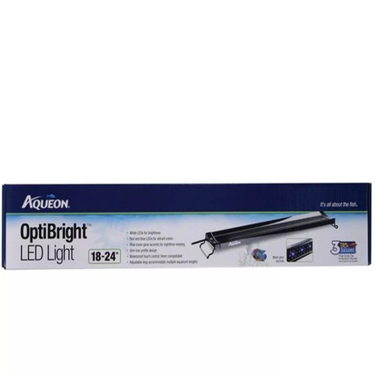 Aqueon OptiBright LED Aquarium Strip Light Fixture