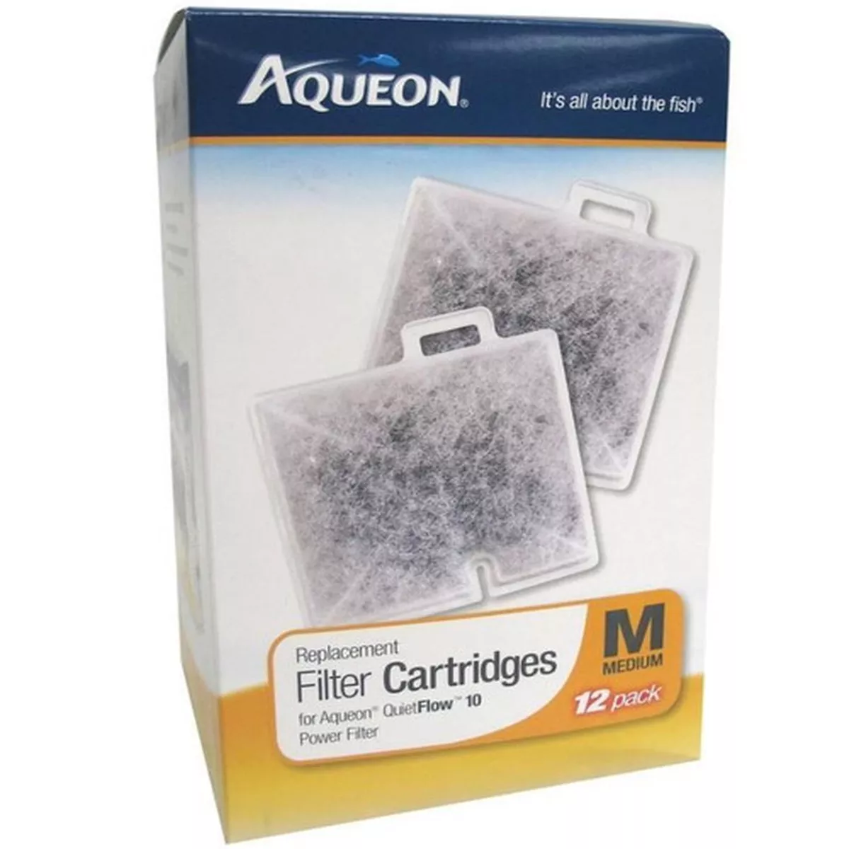 Aqueon Replacement Filter Cartridges 12-Pack
