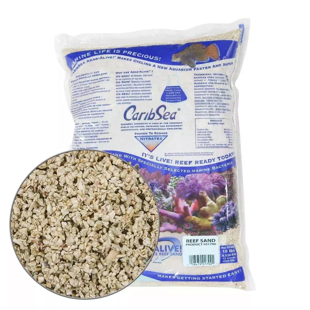 Arag-Alive Reef-Grade Sand – CaribSea
