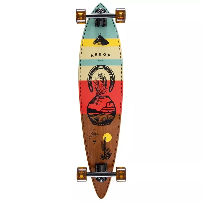 Arbor Jess Mudgett Fish Multi 37 Complete Longboard