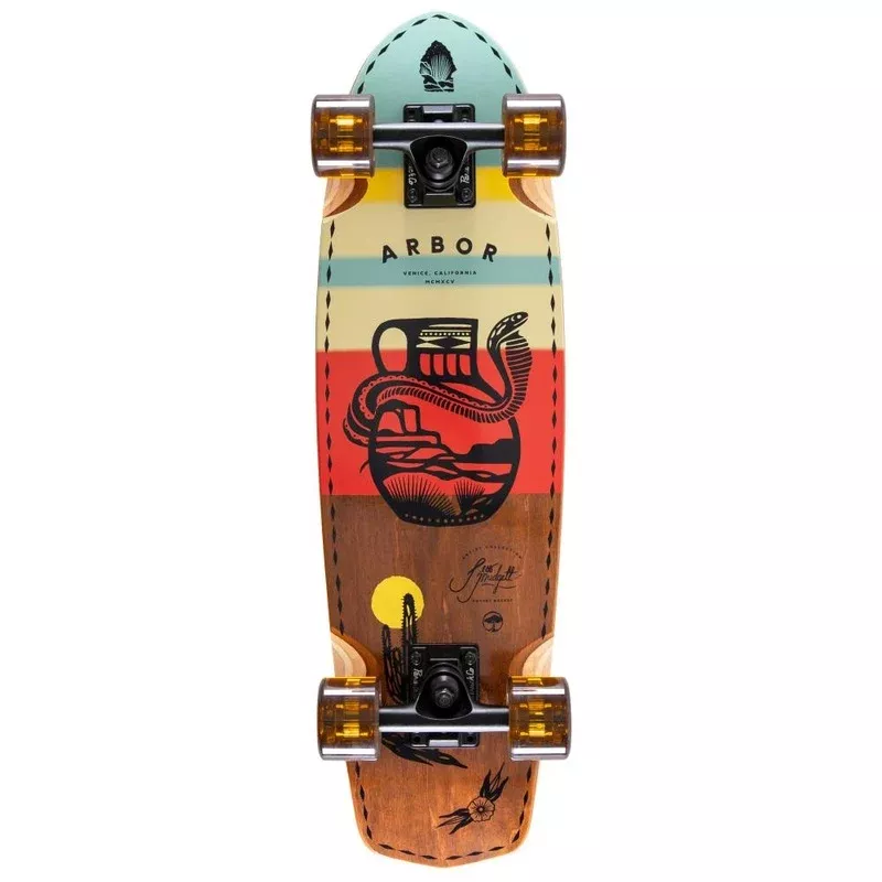Arbor Jess Mudgett Pocket Rocket Complete Cruiser Board