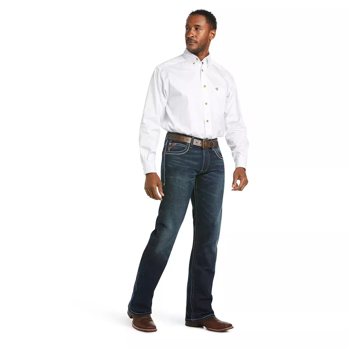 Ariat Men’s M5 Slim Stretch Coltrane Stackable Straight Leg Jean