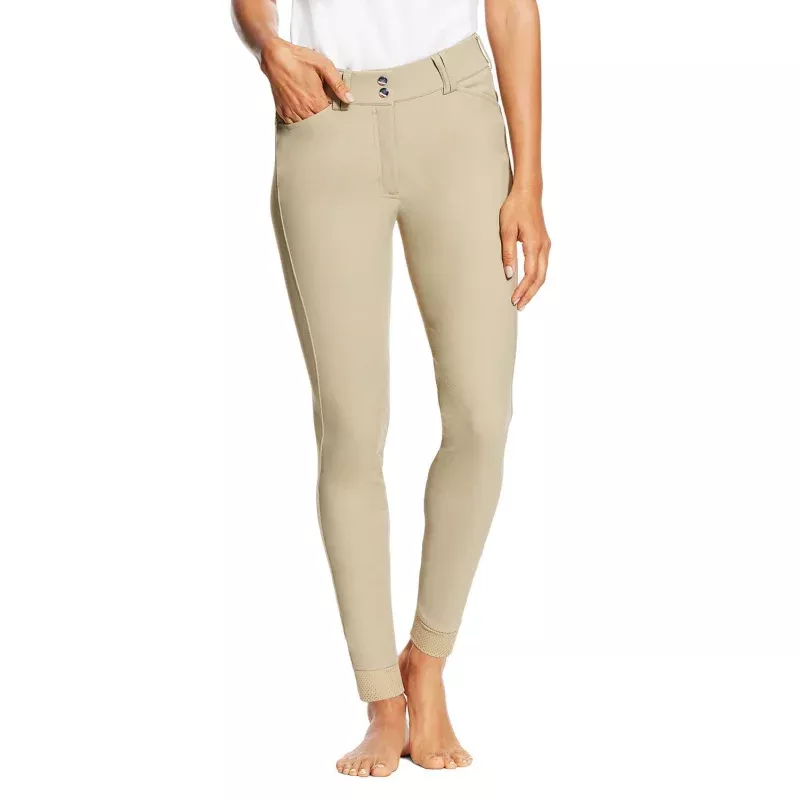 Ariat Tri Factor EQ Grip Knee Patch Breech Tan