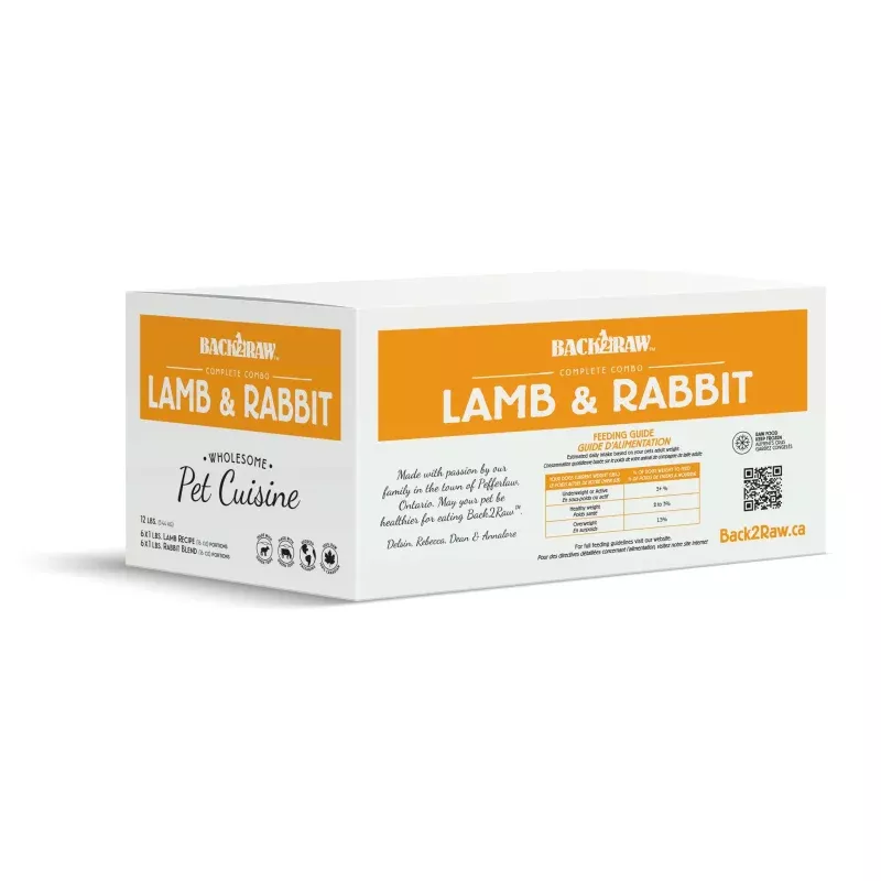 Back2Raw Complete Lamb & Rabbit 12lbs