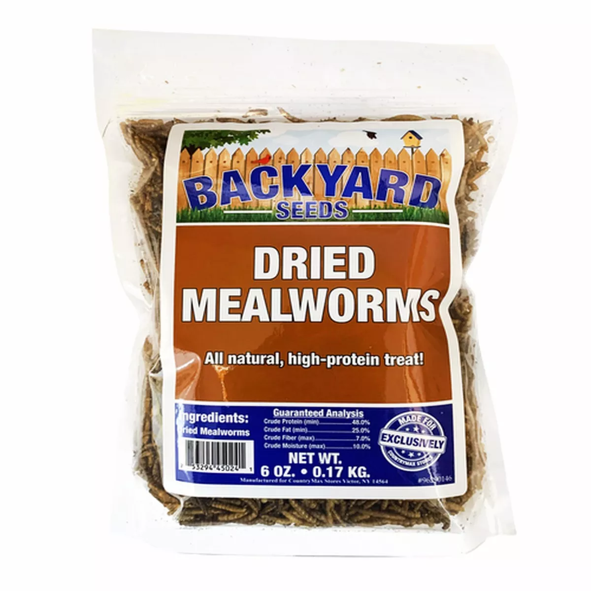 Backyard Seeds Dried Mealworms
