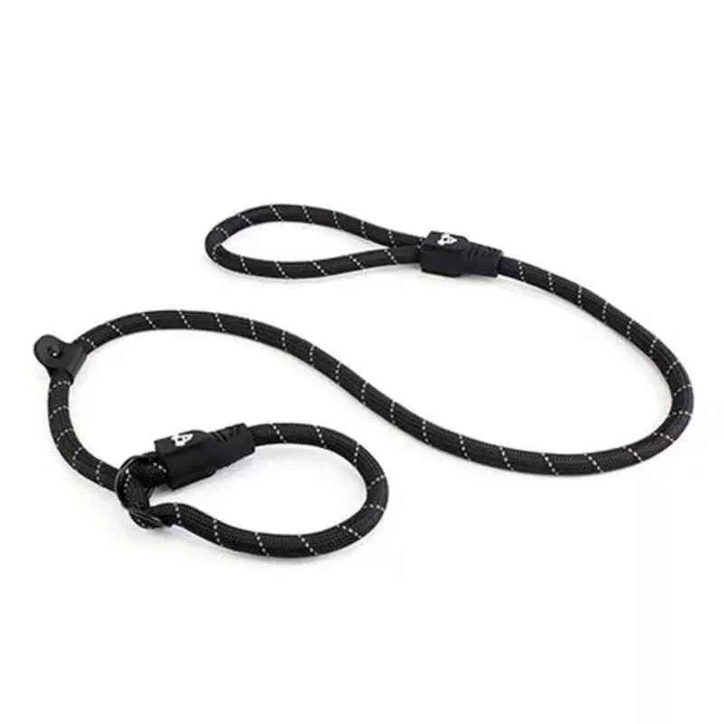 Bainbridge – Reflective Lead & Slip Collar Black