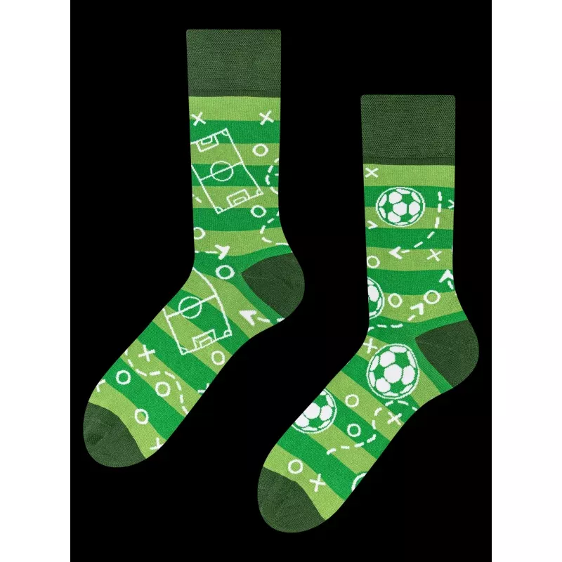 Bamboo Regular Socks Football Pitch