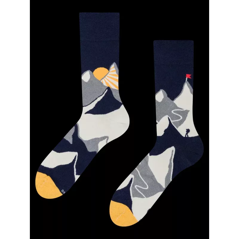 Bamboo Regular Socks Mountain Sunset