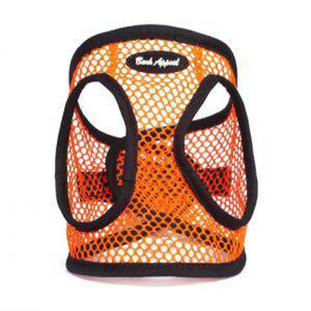 Bark Appeal Step In Harness Netted Neon Orange – Small