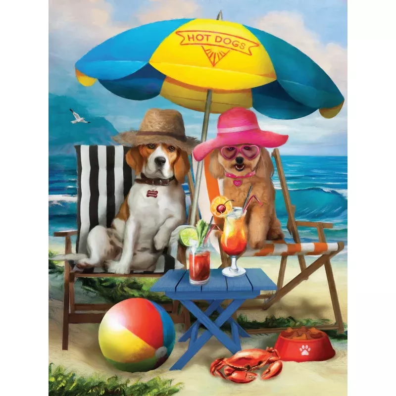Beach Dogs Puzzle