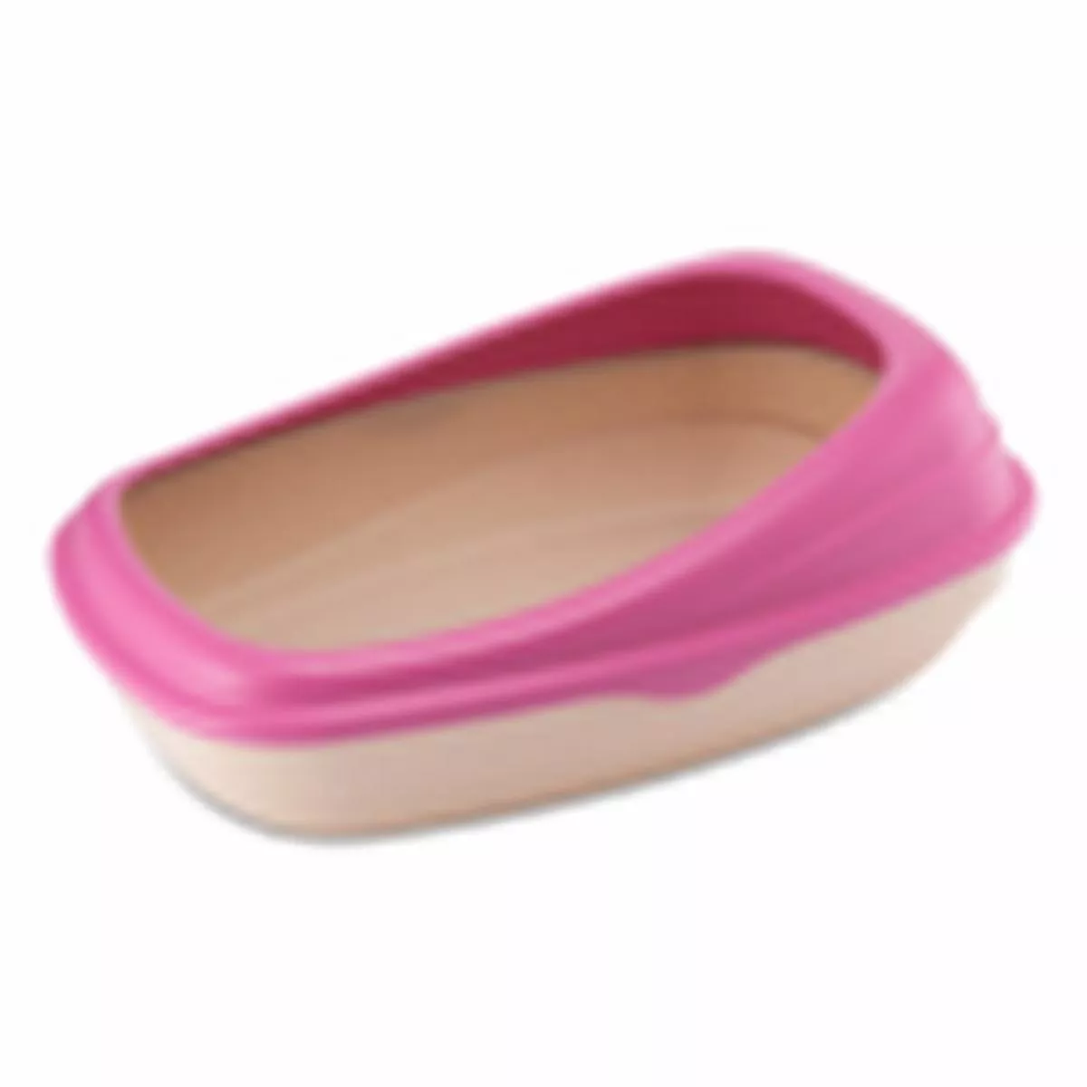 Beco Recycled Bamboo Litter Box, Pink
