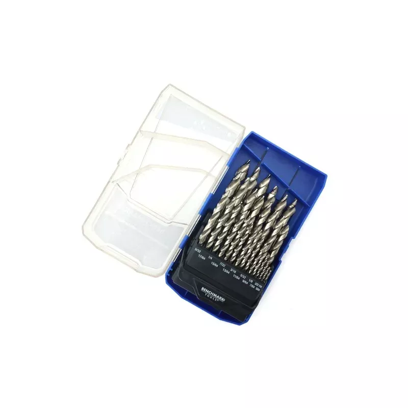 Benchmark ToolsSharkstep M2 HSS 118 Twist Drill Bits – 29 Piece Set