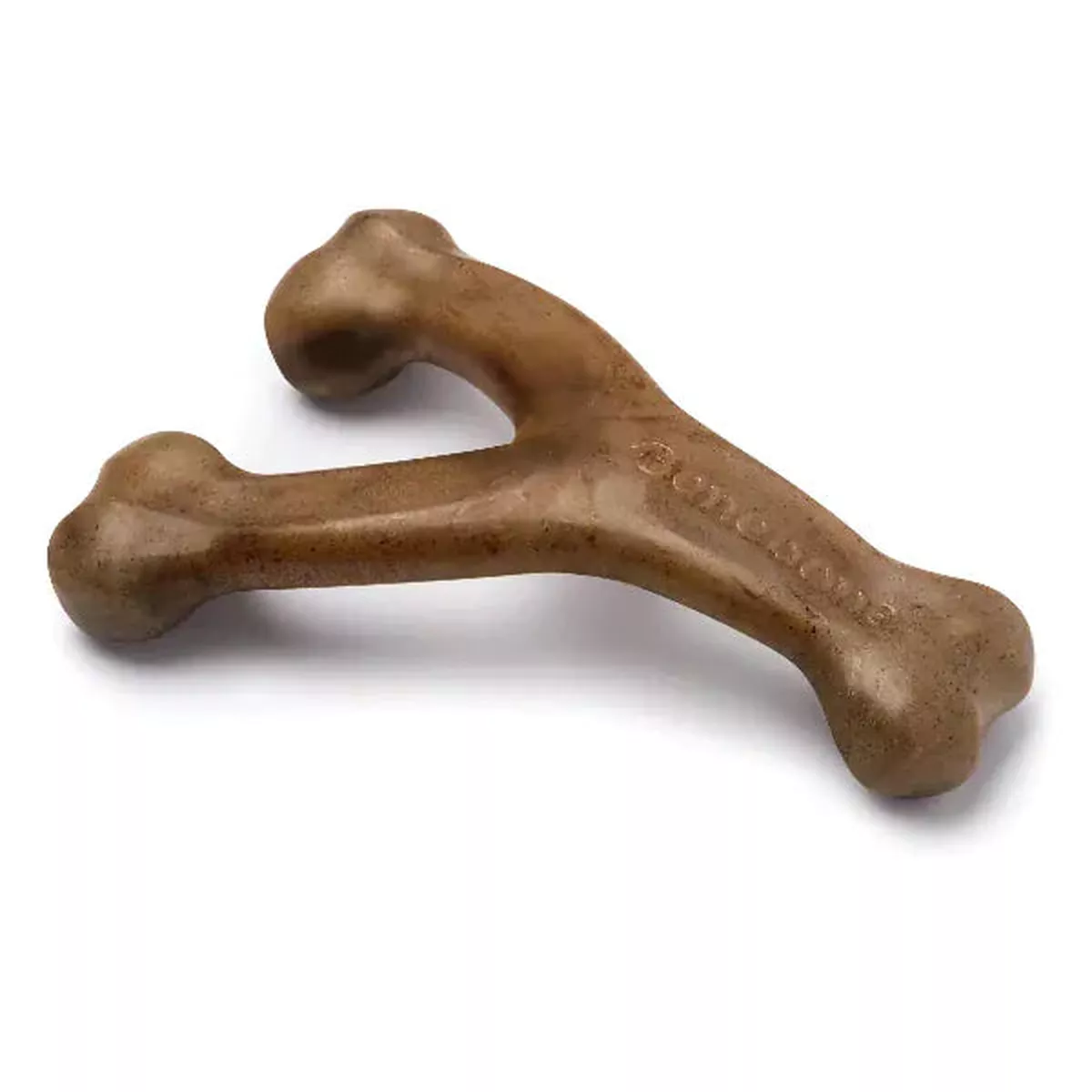 Benebone Bacon Wishbone Dog Chew Toy